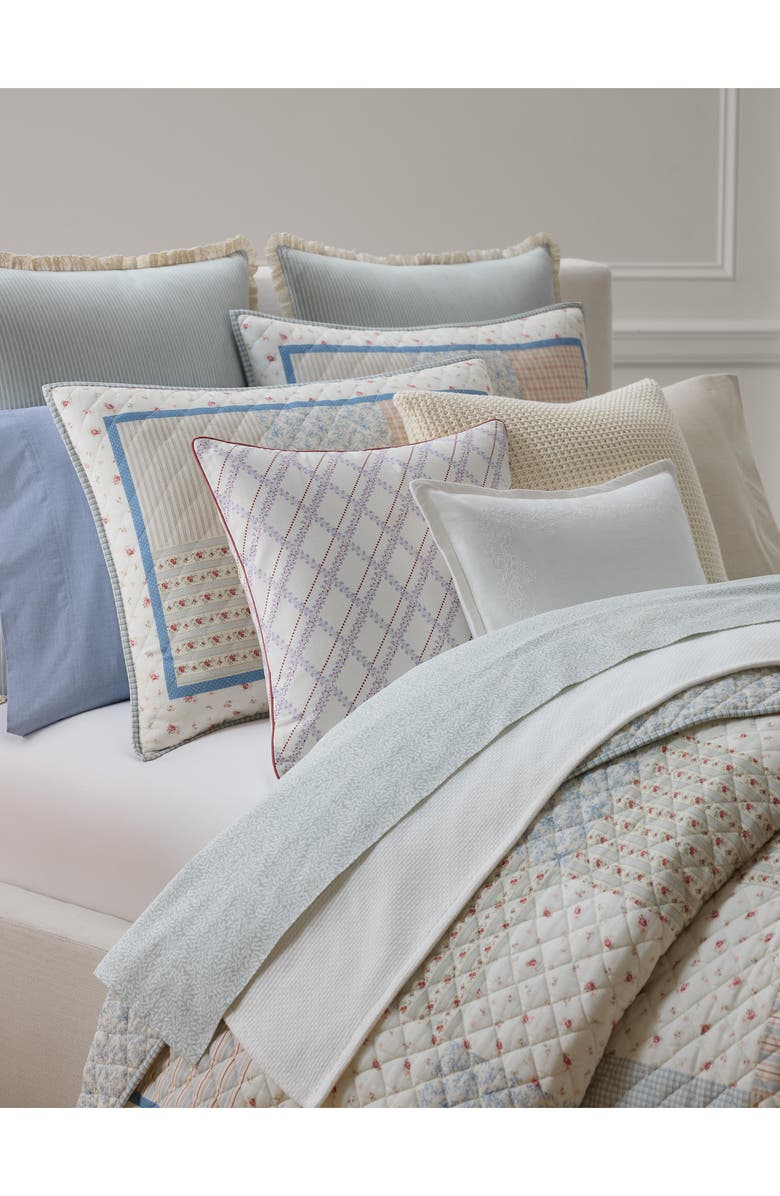 Lauren Ralph Lauren Madeline Throw Pillow, Alternate, color, True Cream Multi