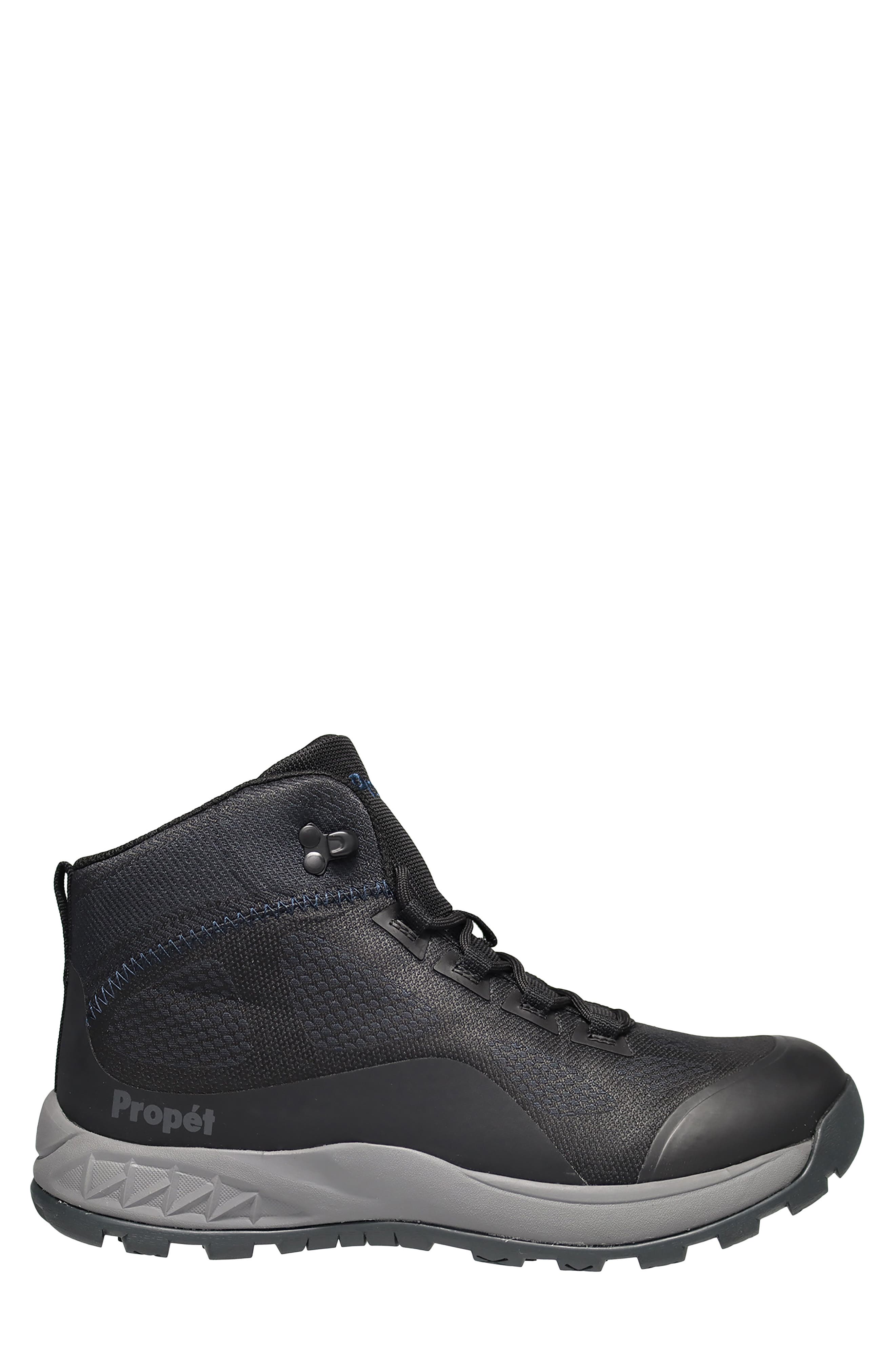Varese Water Resistant Hiking Boot, Alternate, color, BLACK