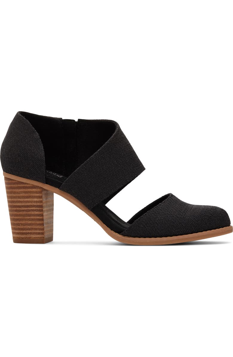 TOMS Milan Pump, Alternate, color, Black