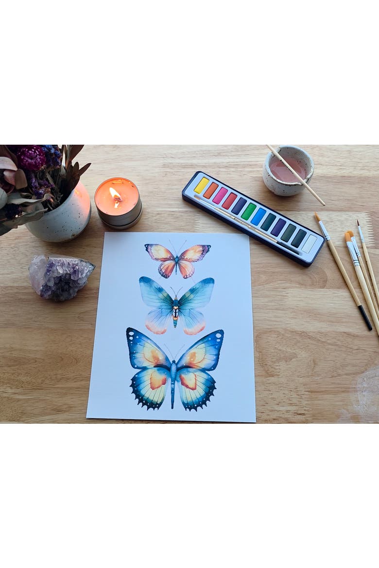 Release + Renew Meditative Art Kit, Alternate, color, Pink