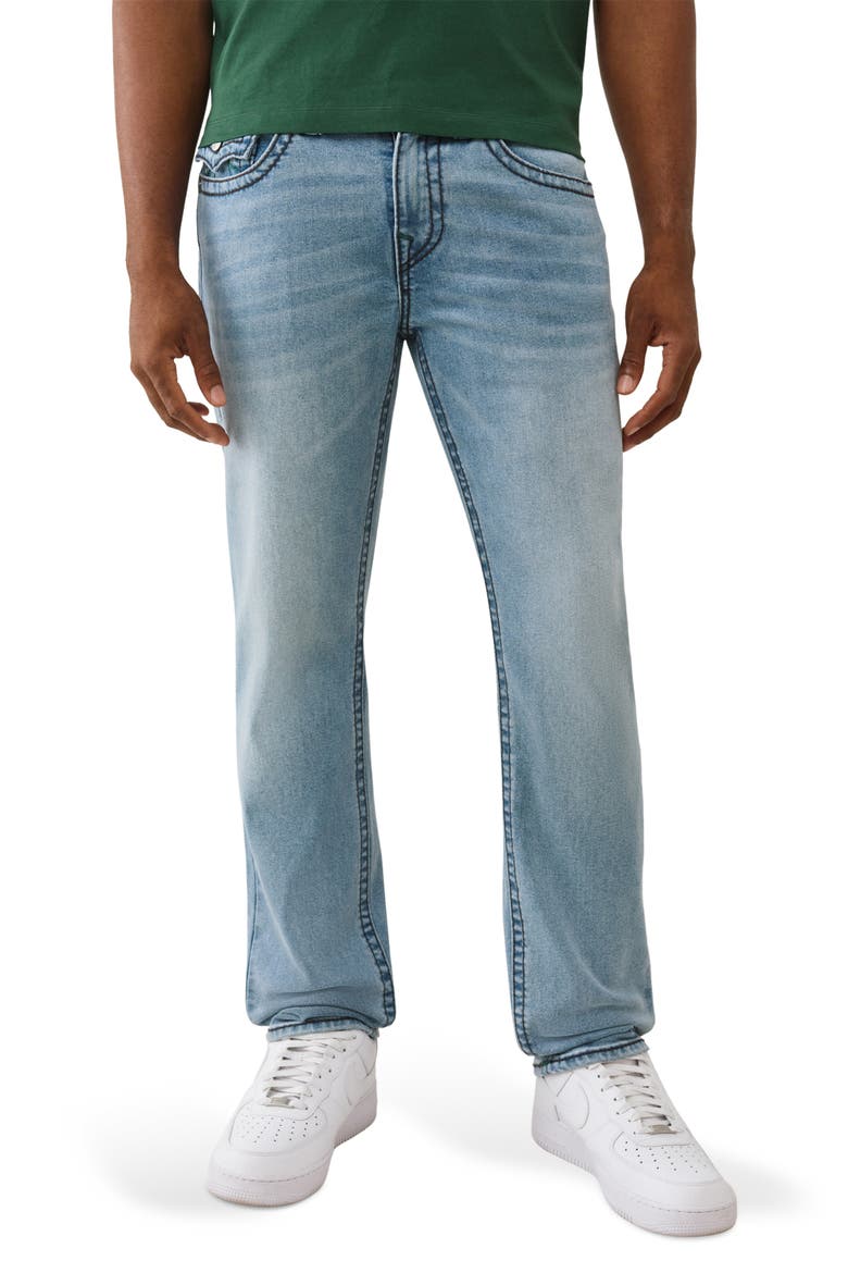 Geno Big T Slim Fit Jeans, Main, color, ZDNULIGHT ICY BLUE PINE
