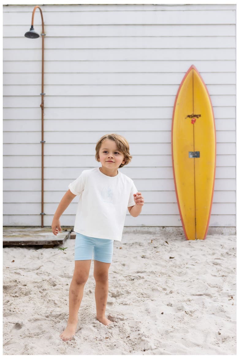 Oversized Tee Set for Baby Boy, Alternate, color, Blue