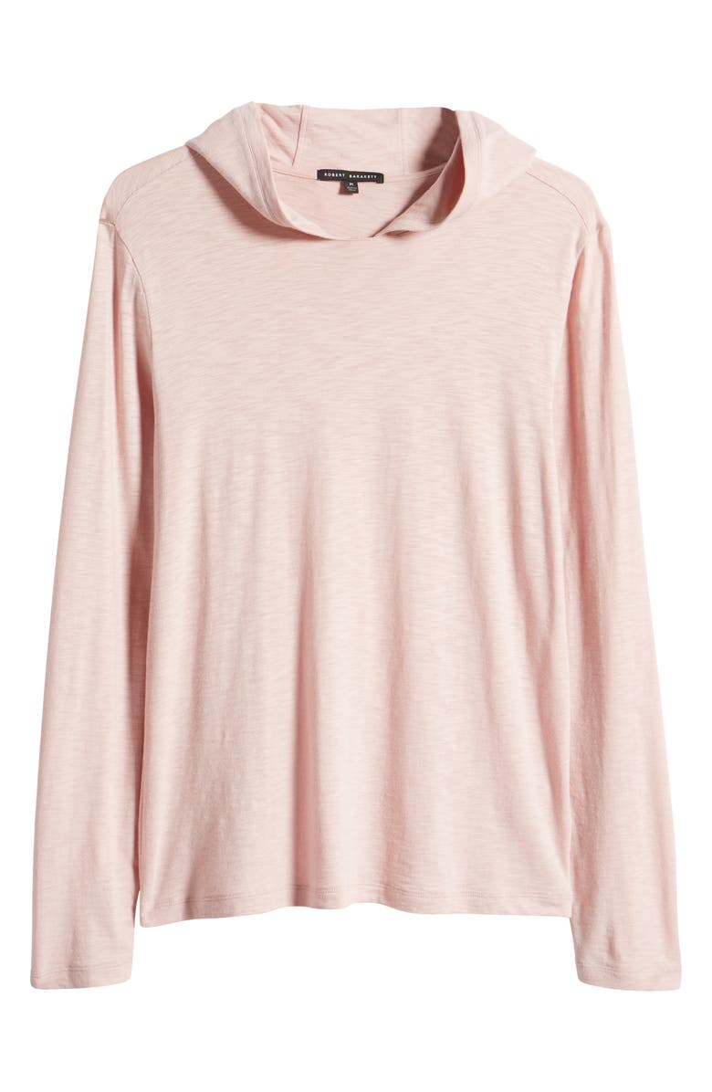 Robert Barakett Gambo Hooded Long Sleeve T-Shirt, Alternate, color, Coral