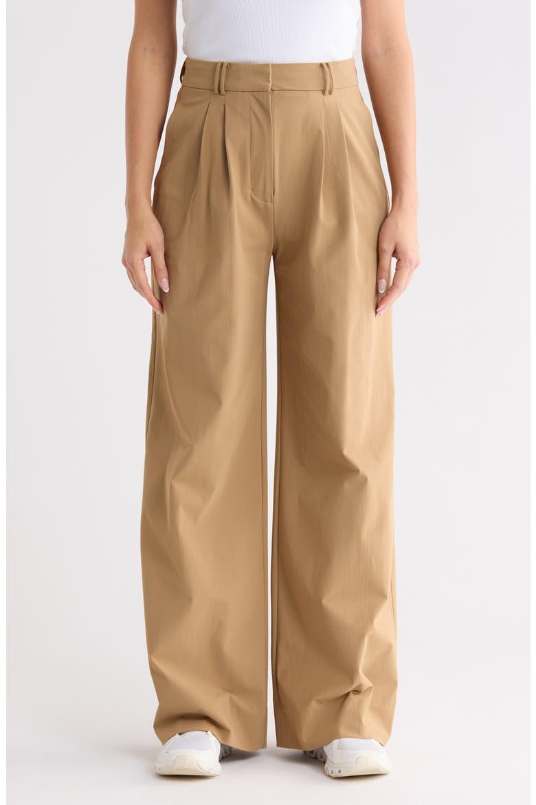 The Wide Leg Trousers, Main, color, SEDONA KHAKI