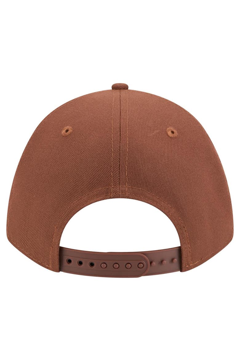 Men's New Era  Brown San Francisco 49ers Motorsport 9FORTY Adjustable Hat, Alternate, color, Brown