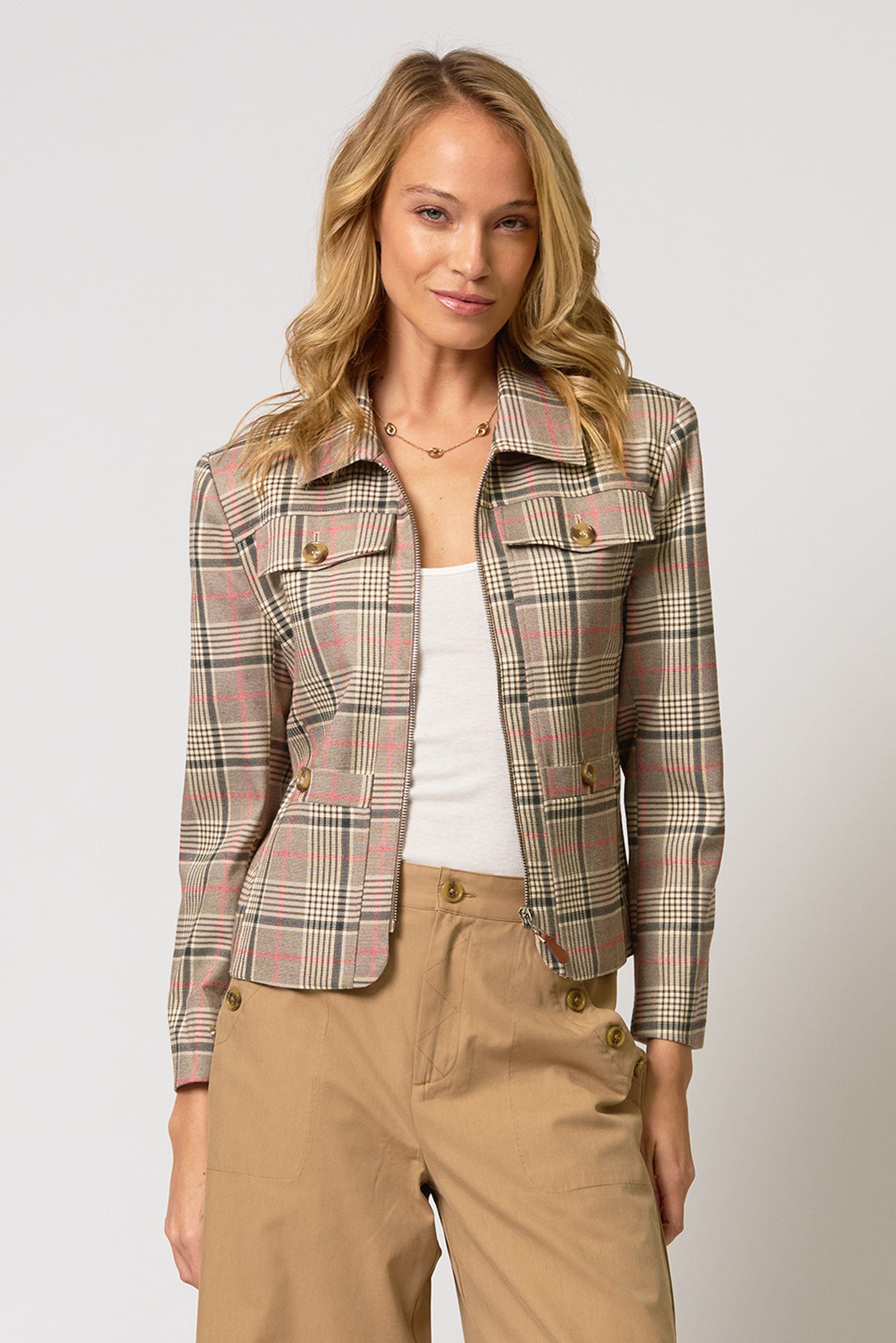 selected Brown Plaid