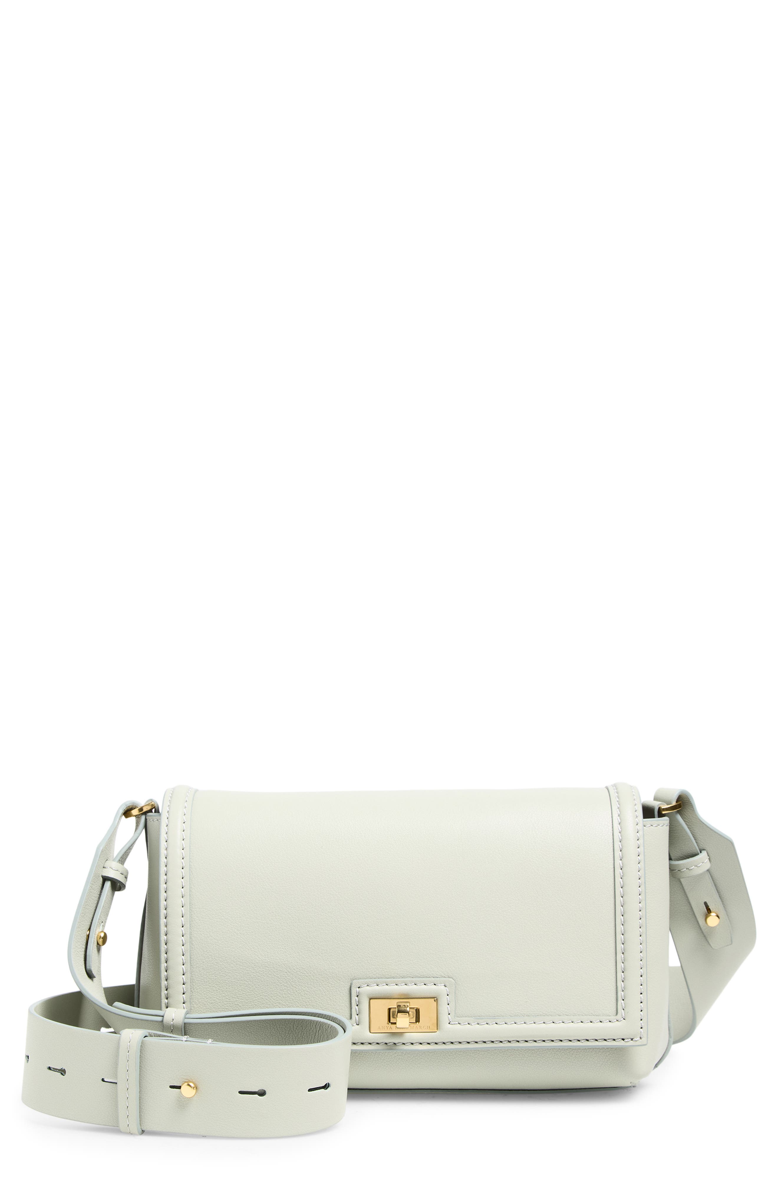 Anya Hindmarch Mortimer Crossbody Bag, Main, color, Iceberg