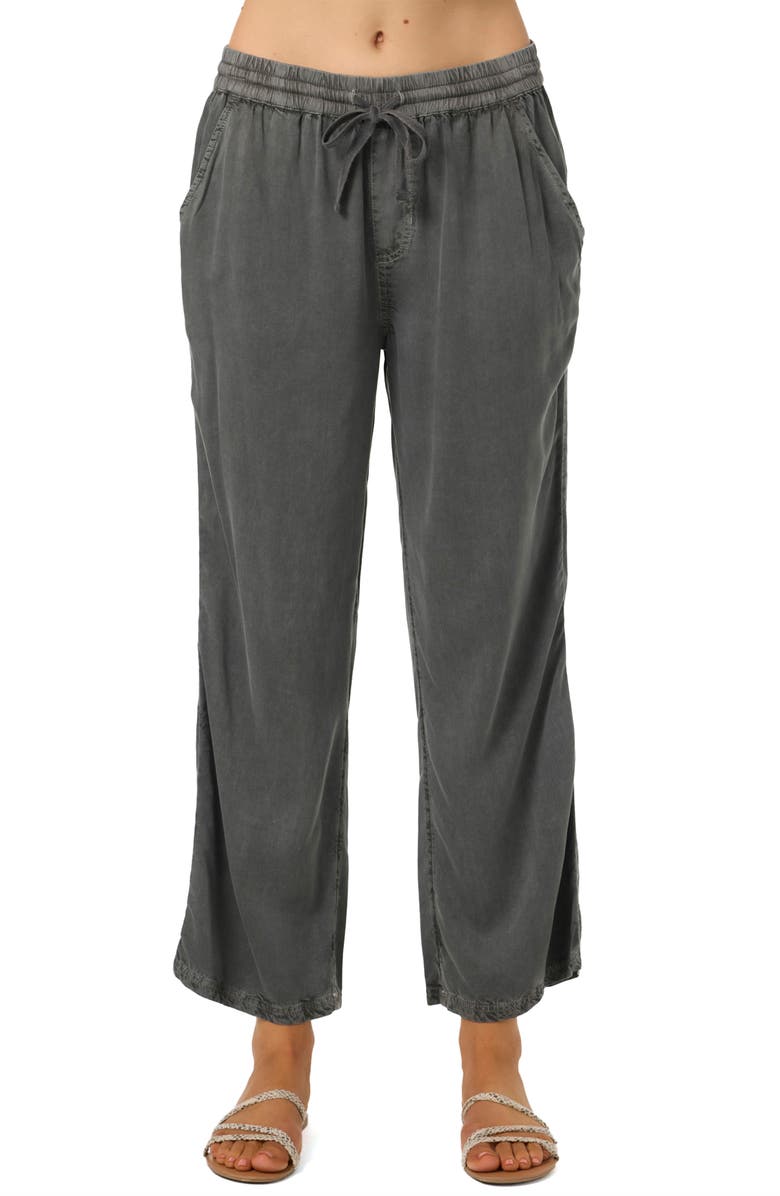 O'Neill Frankie Washed Twill Pants, Main, color, 