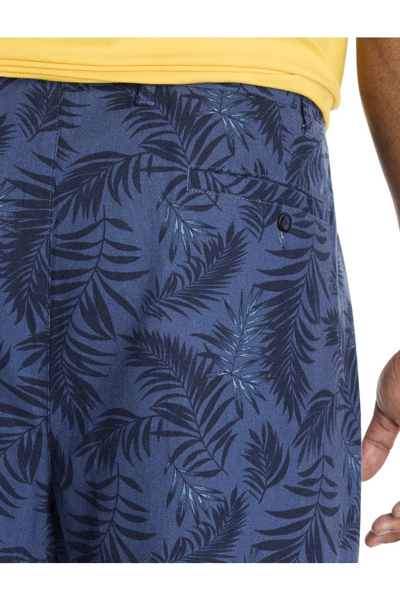 Big & Tall Pull-On Striped Shorts, Alternate, color, LAPIS BLUE