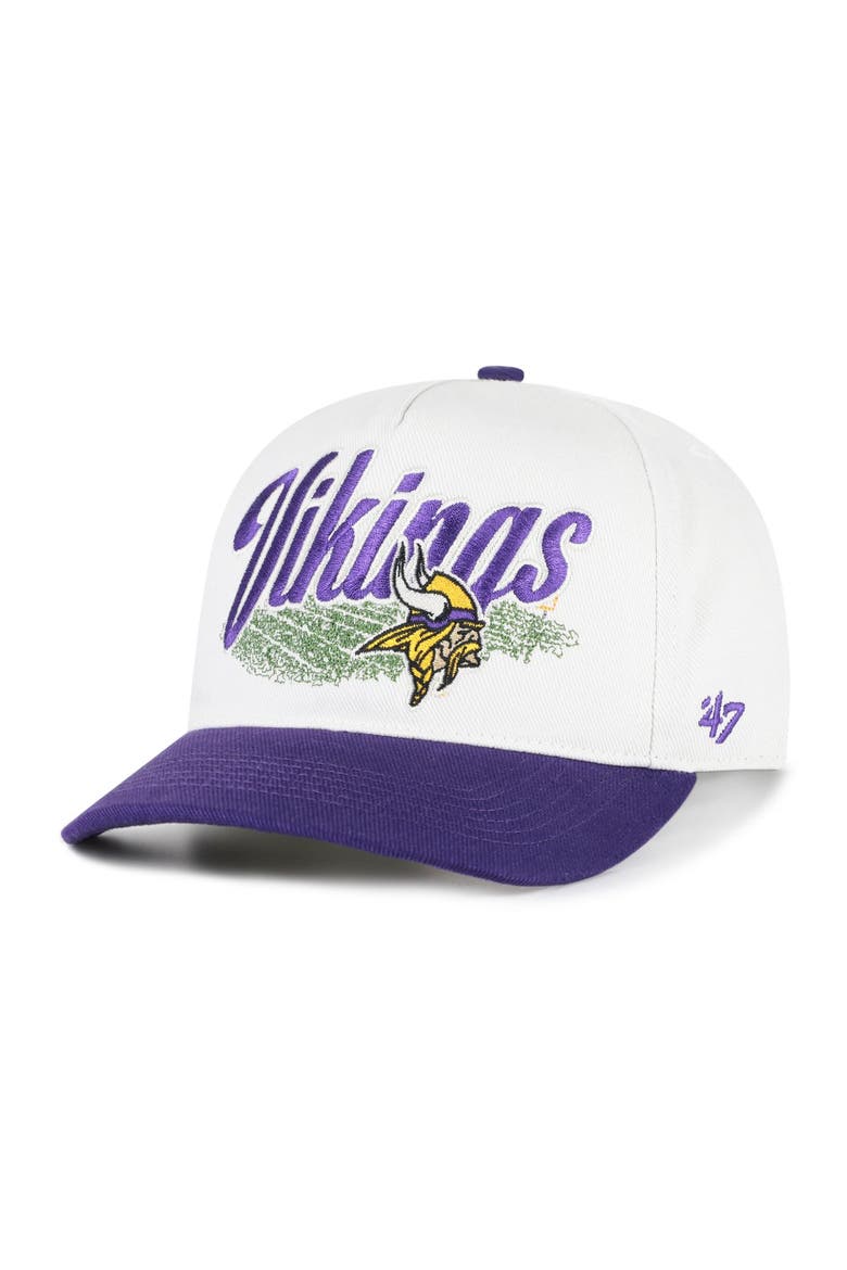 Men's '47 Cream Minnesota Vikings  Enfield Hitch Adjustable Hat, Main, color, Cream