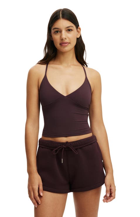 Women's Active Ultra Soft Tri Crossback Cami