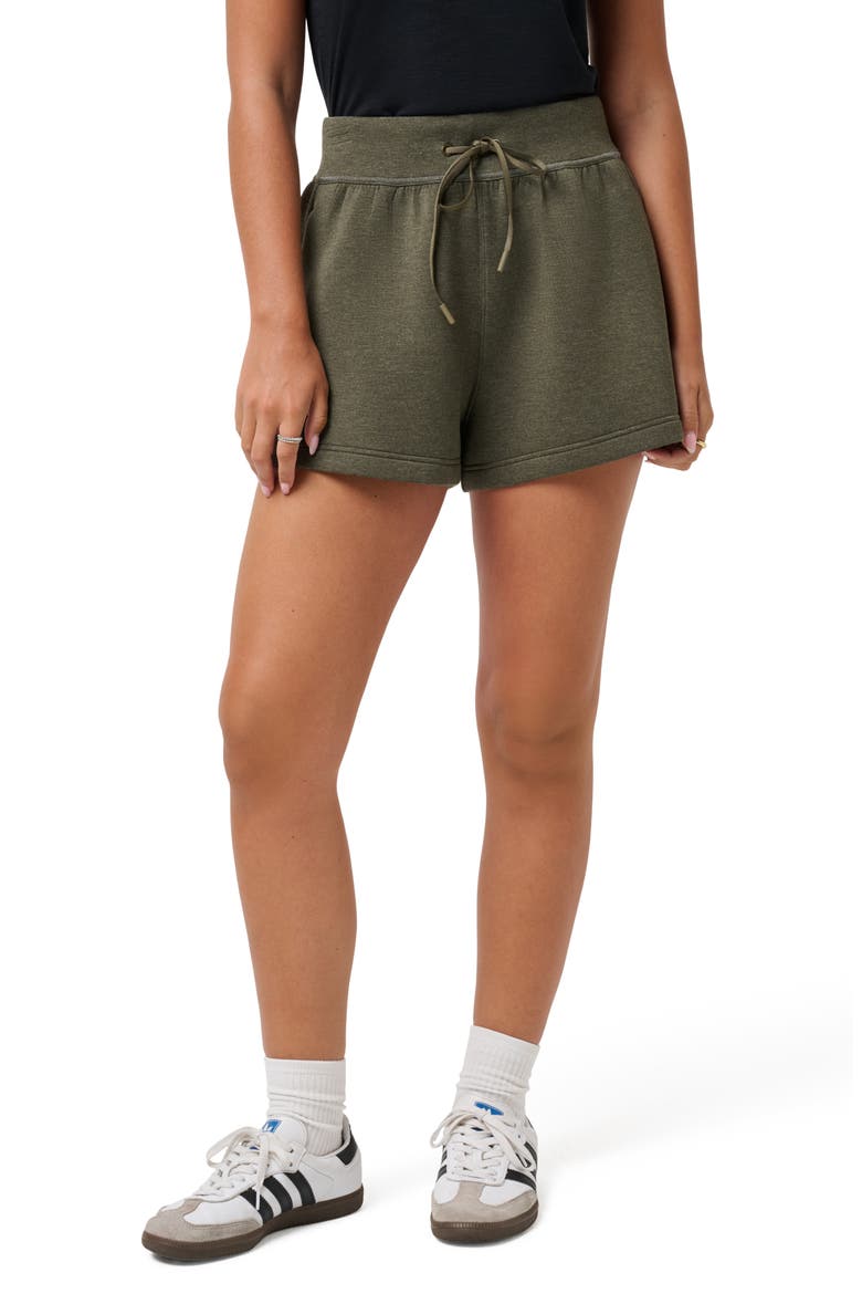 Cloudscape Sweat Shorts, Main, color, HEATHER GRAPE LEAF