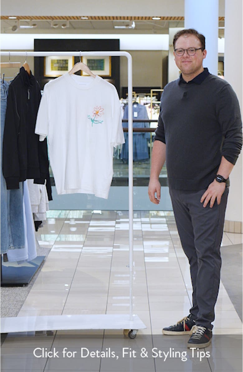 Crayo Floral Cotton Graphic T-Shirt, sales video thumbnail