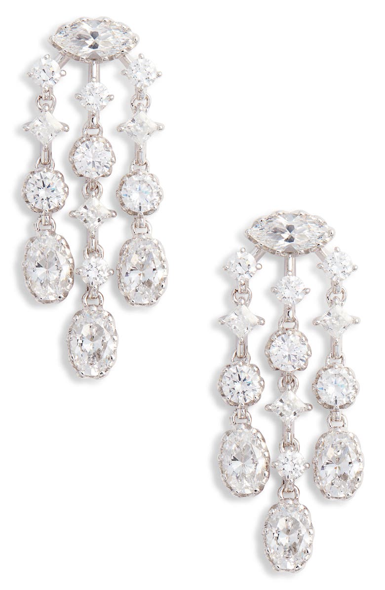 Nadri Georgian Chandelier Earrings, Main, color, 