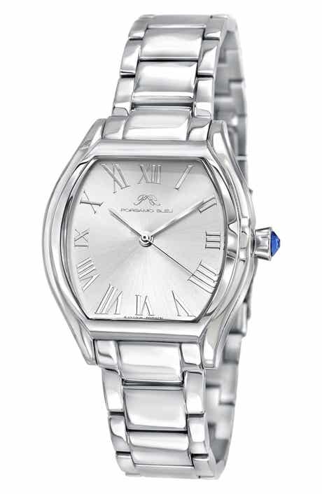 PORSAMO BLEU Women's Celine Bracelet Watch, 33.5mm x 40mm
