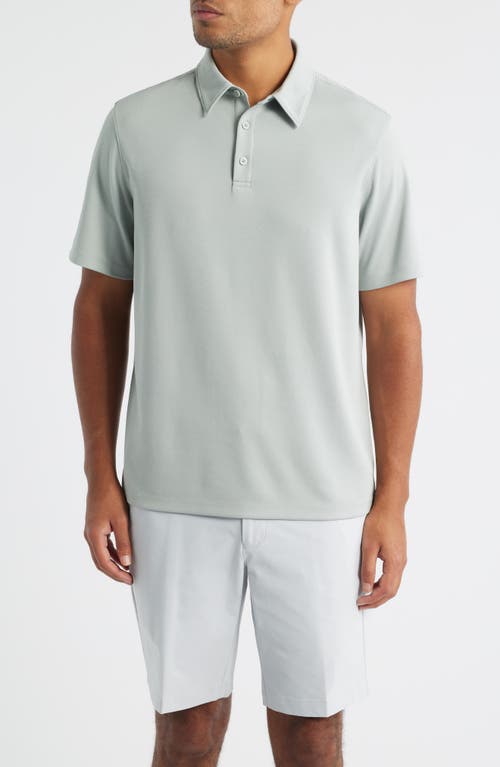 Zella Dynamic Train Polo In Gray