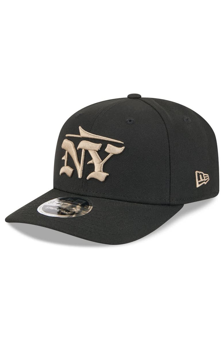 New Era Men's New Era Black New York Jets 2025 Rivalries Collection Fan Pack 9SEVENTY Adjustable Hat, Main, color, Black