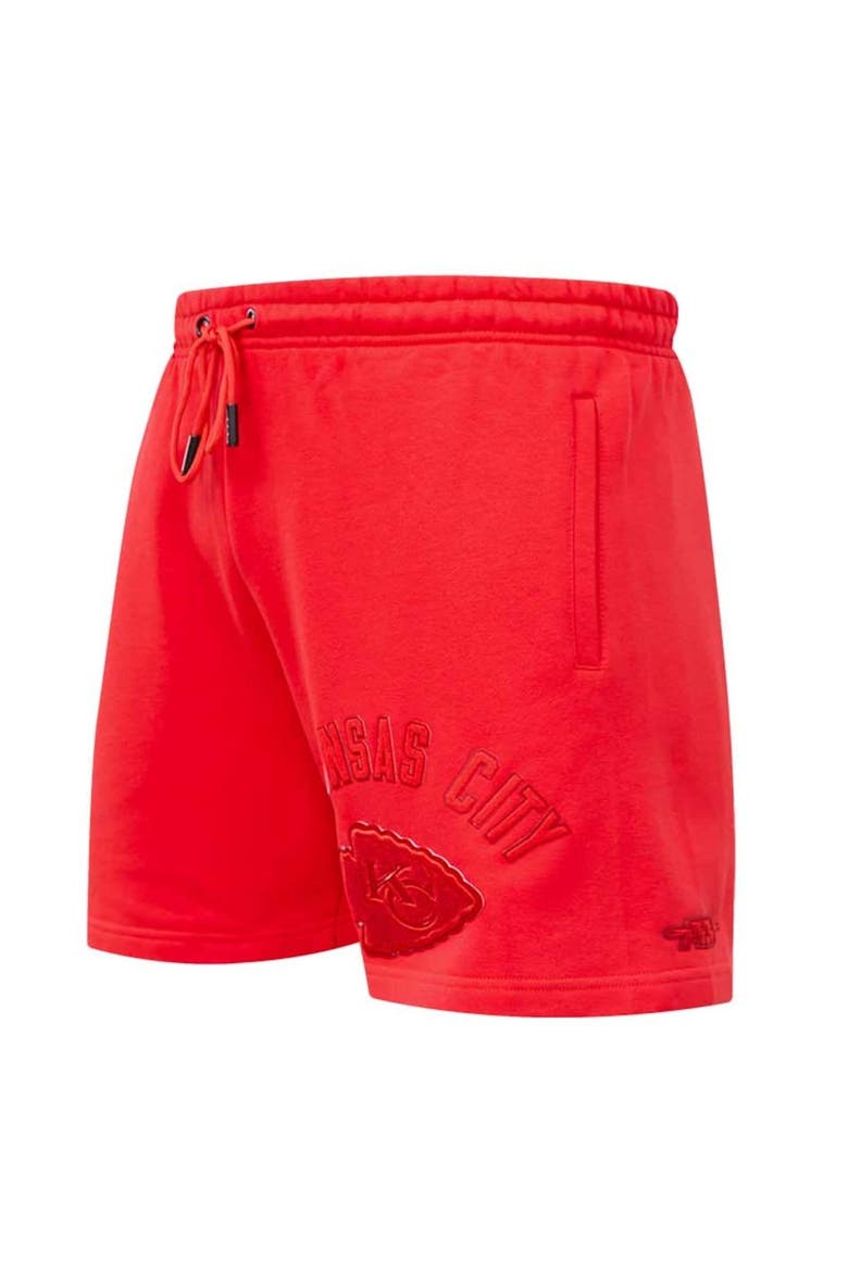 Men's Pro Standard Kansas City Chiefs Triple Red Shorts, Alternate, color, Red