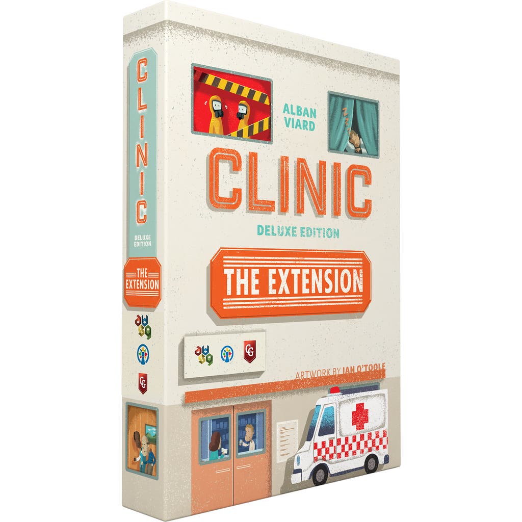 Capstone Games Clinic Deluxe Extension 1 Strategy Board Game,12+ in Multicolored  product
