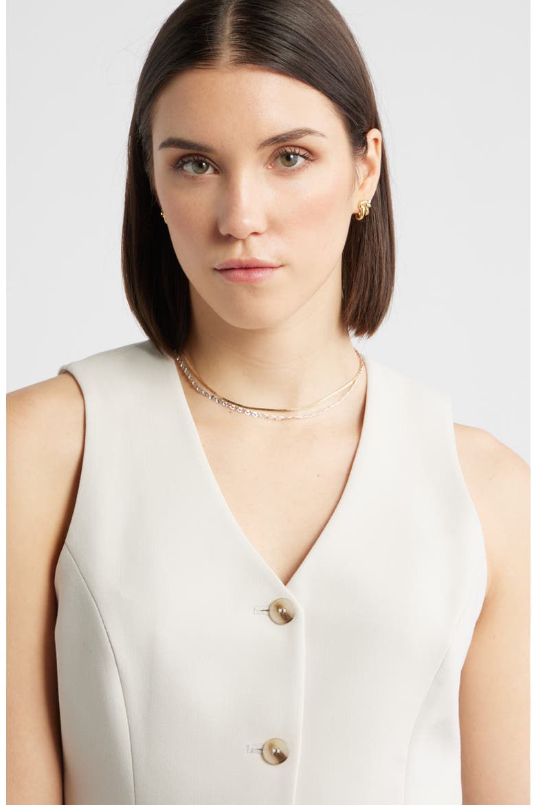 Demi Fine Set of 2 Chain Necklaces, Alternate, color, 14K GOLD- STERLING PLATED