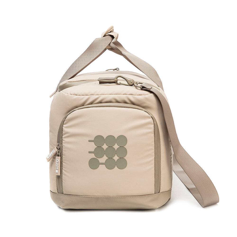 Cubitt Duffle Bag Waterproof Gym & Travel Duffle, Lightweight with Shoe Compartment, Alternate, color, Warm Beige