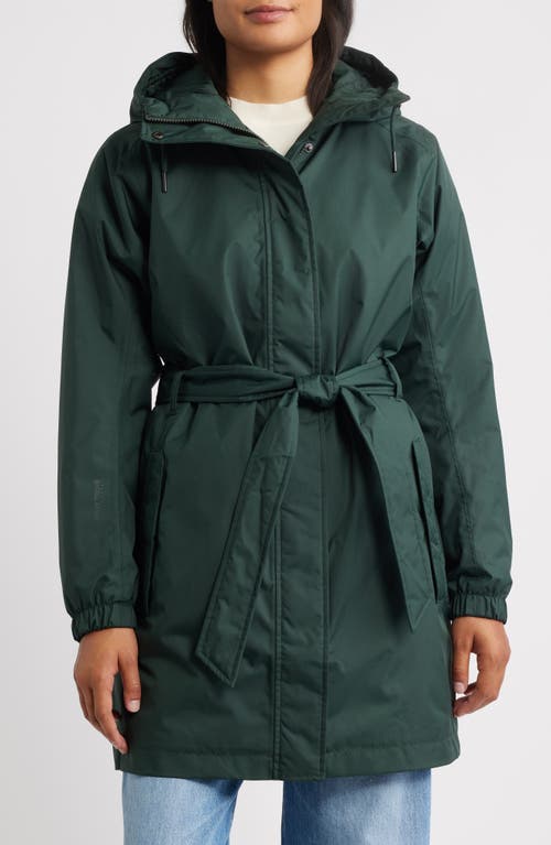 Helly Hansen Classic Insulated Trench Coat in Dark Jungle 