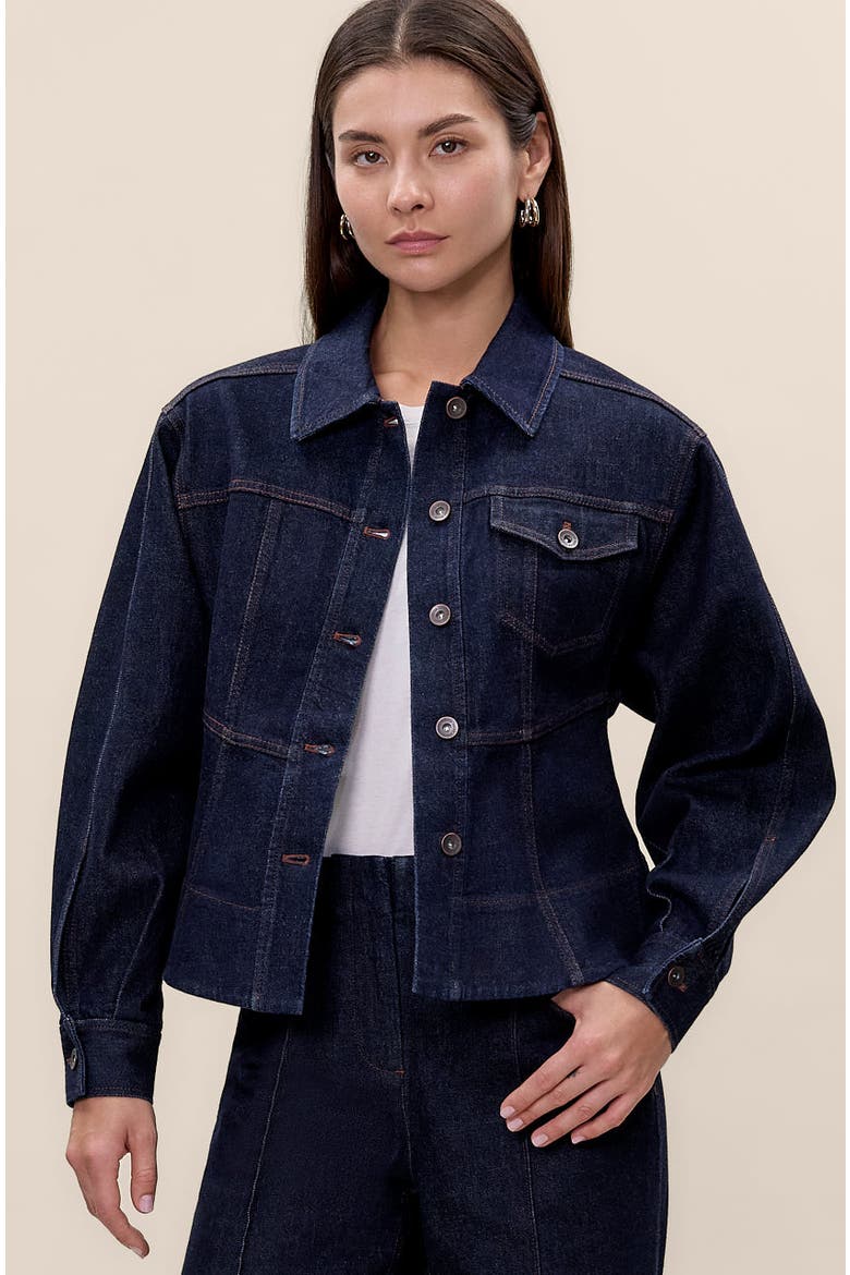 Carmen Denim Jacket, Main, color, Carmen Indigo