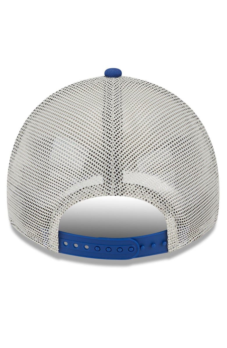 New Era Men's New Era Royal Chicago Cubs Property Trucker 9TWENTY Snapback Hat, Alternate, color, Royal