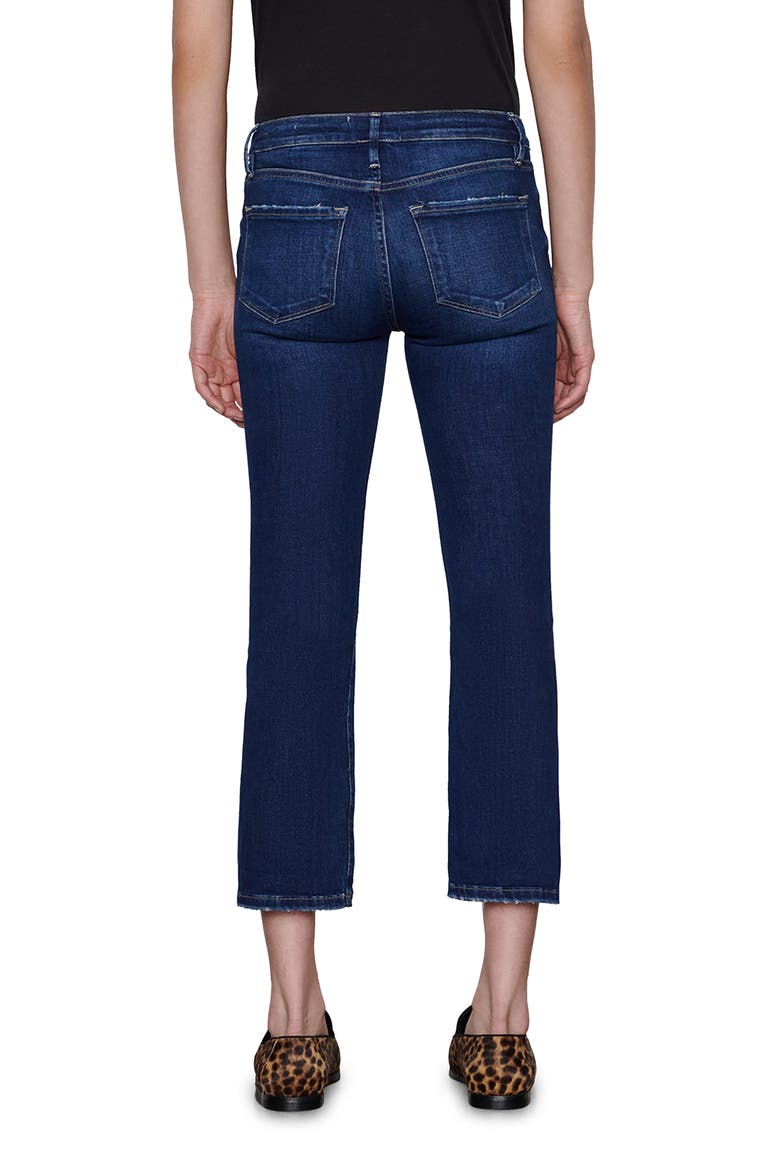 Le Crop Mini Boot (Bio)degradable Organic Cotton Jeans, Alternate, color, TERRE