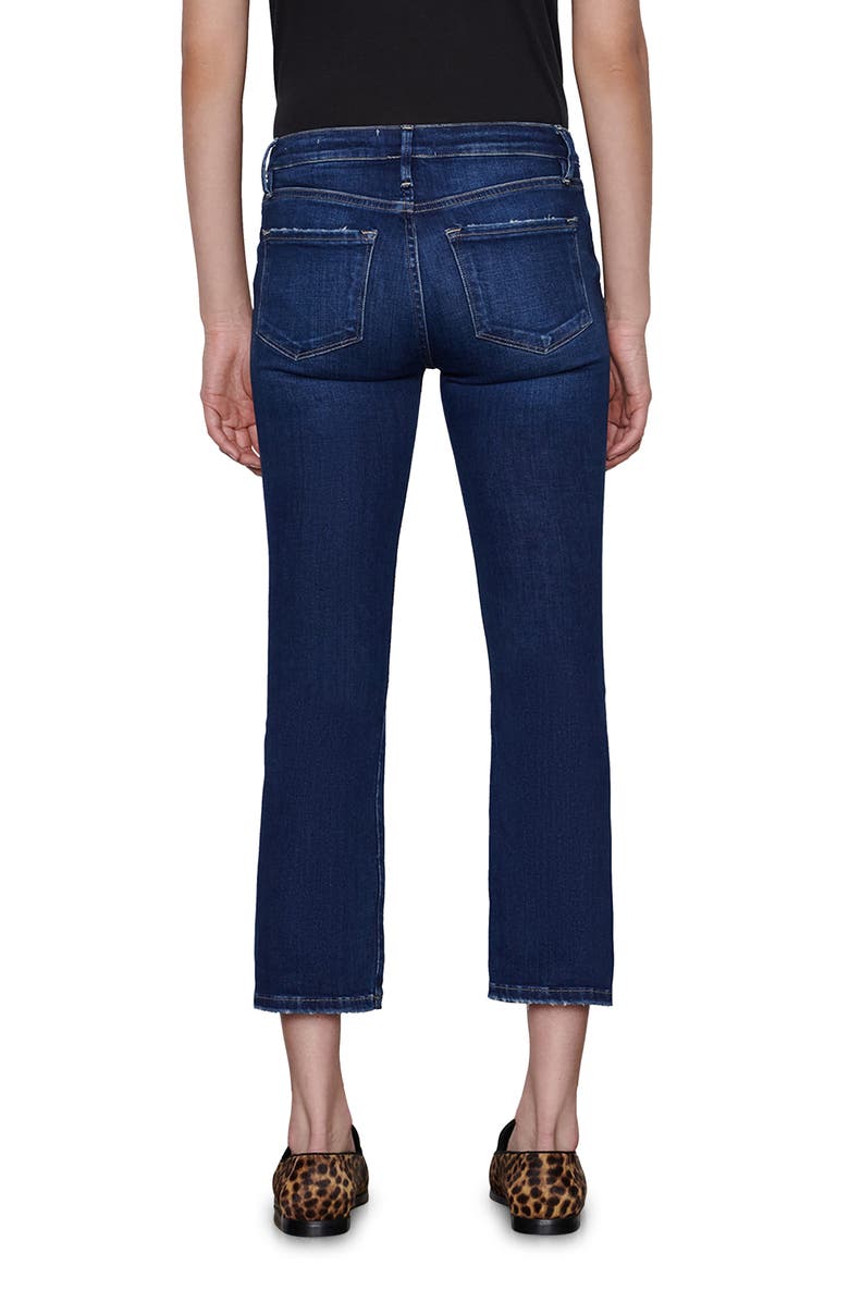 FRAME Le Crop Mini Boot (Bio)degradable Organic Cotton Jeans, Alternate, color,