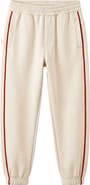 TINY TRIBE Kids' Tape Fleece Joggers
