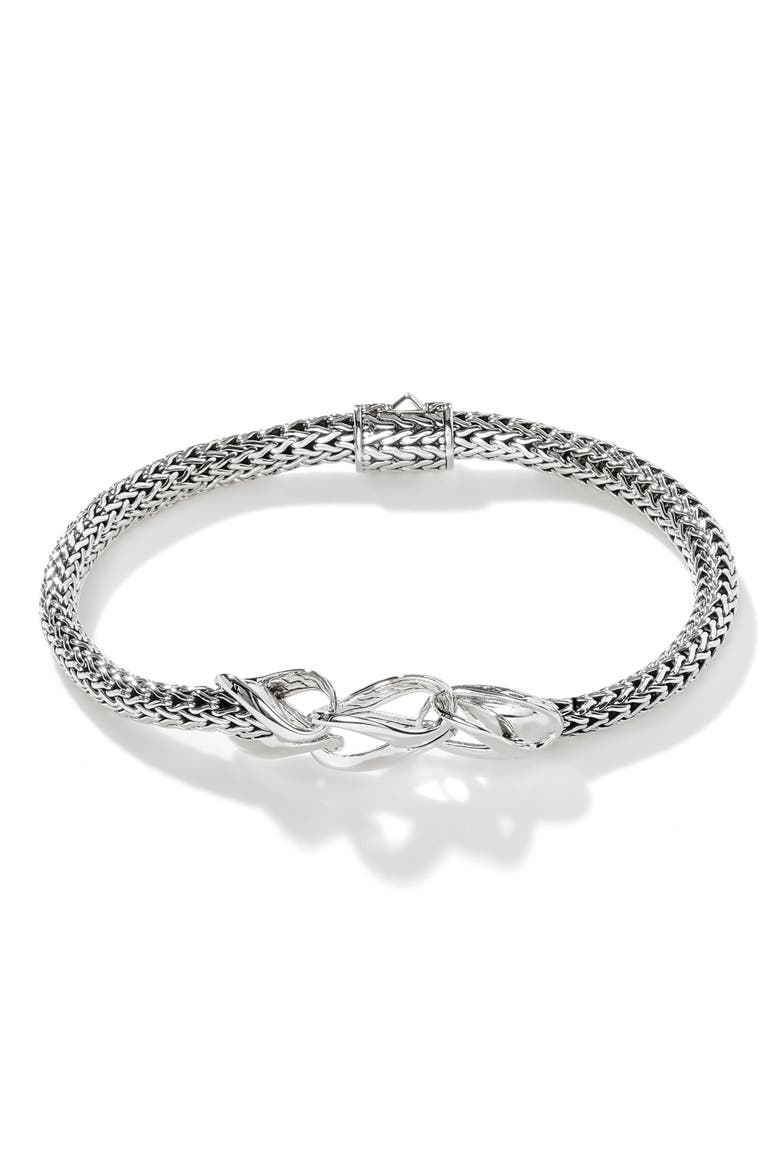 Classic Chain Bracelet, Main, color, SILVER