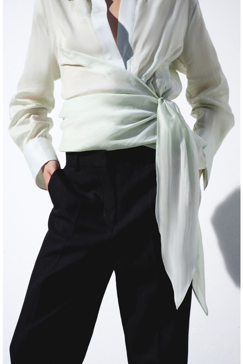 Straight Suit Pants, Alternate, color, BLACK