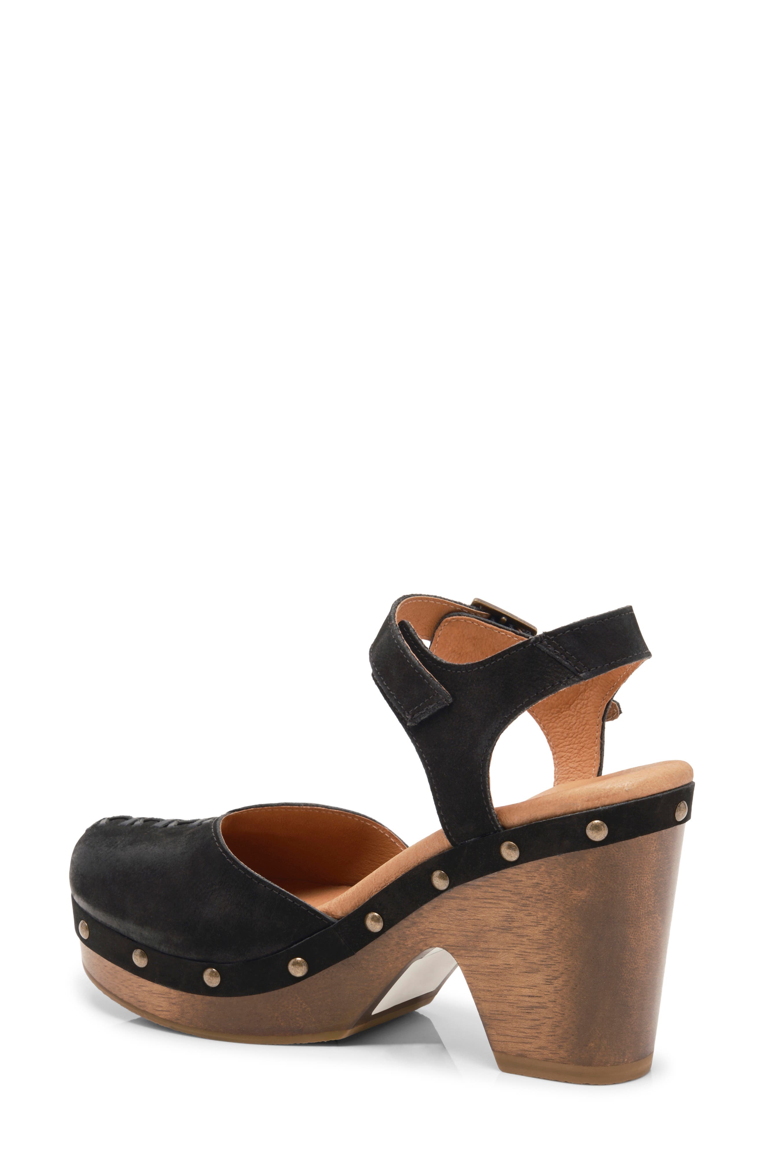 Doubs Platform Clog, Alternate, color, BLACK LEATHER