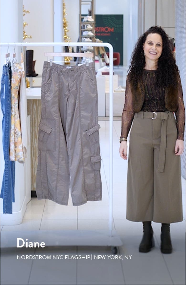 Y2K Low Rise Cargo Pants, sales video thumbnail