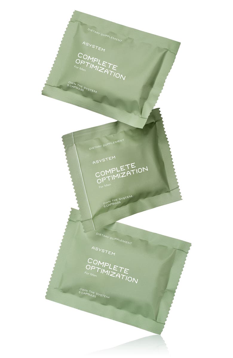 ASYSTEM Complete Optimization Supplements for Men, Alternate, color, 