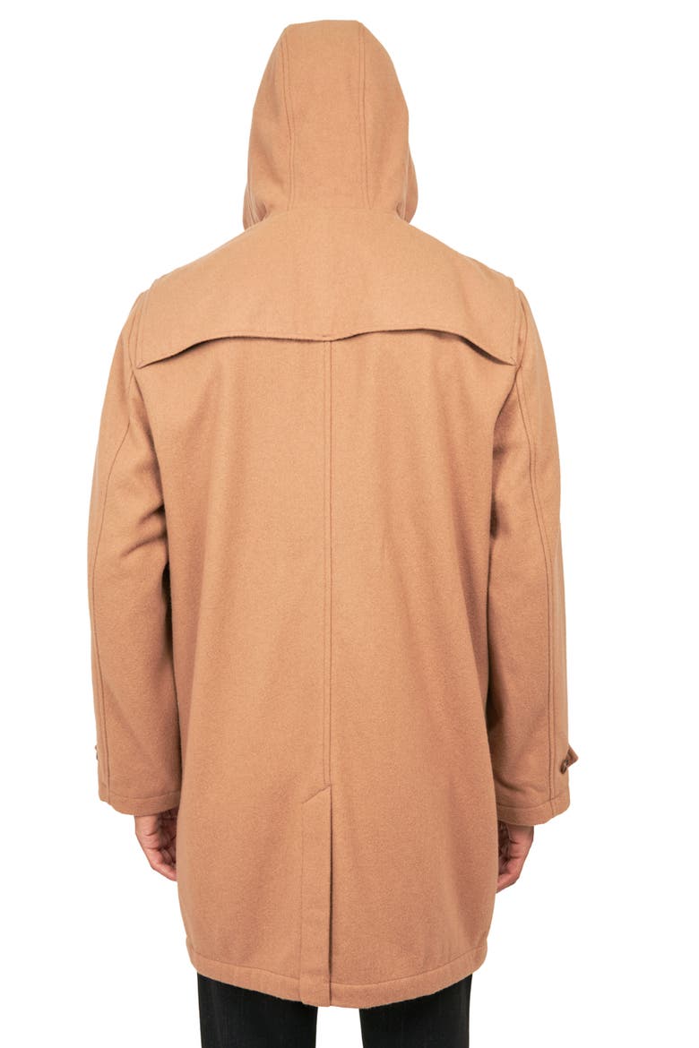 Solid Wool Toggle Coat, Alternate, color, KHAKI
