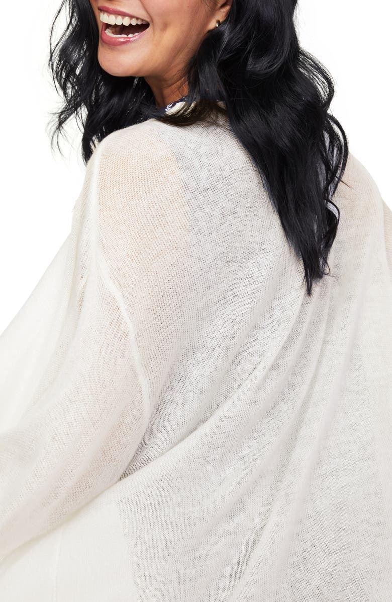 NYDJ Featherweight Long Cardigan, Alternate, color,