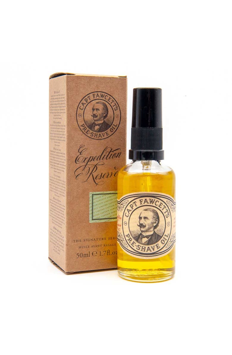 Captain Fawcett Expedition Reserve Pre-Shave Oil, Alternate, color, Expedition