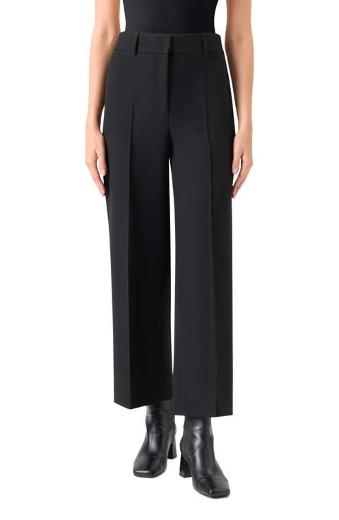 Stretch Jersey Straight Leg Pants
