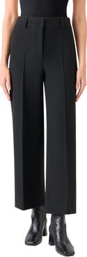 Akris punto Stretch Jersey Straight Leg Pants