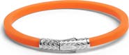 Jonas Studio Men's Rubber & Sterling Silver Bracelet