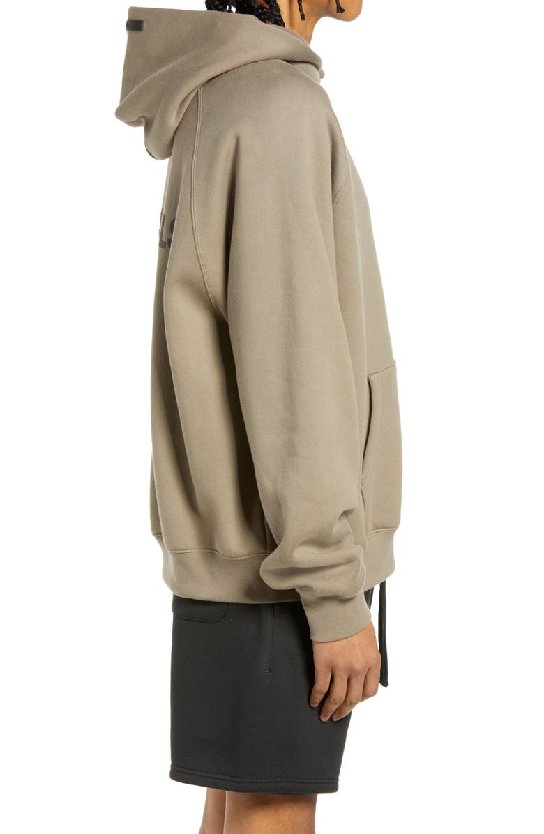 PacSun Fear of God Essentials Unisex Fleece Logo Hoodie, Alternate, color, 