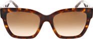 Oscar de la Renta 53mm Butterfly Sunglasses