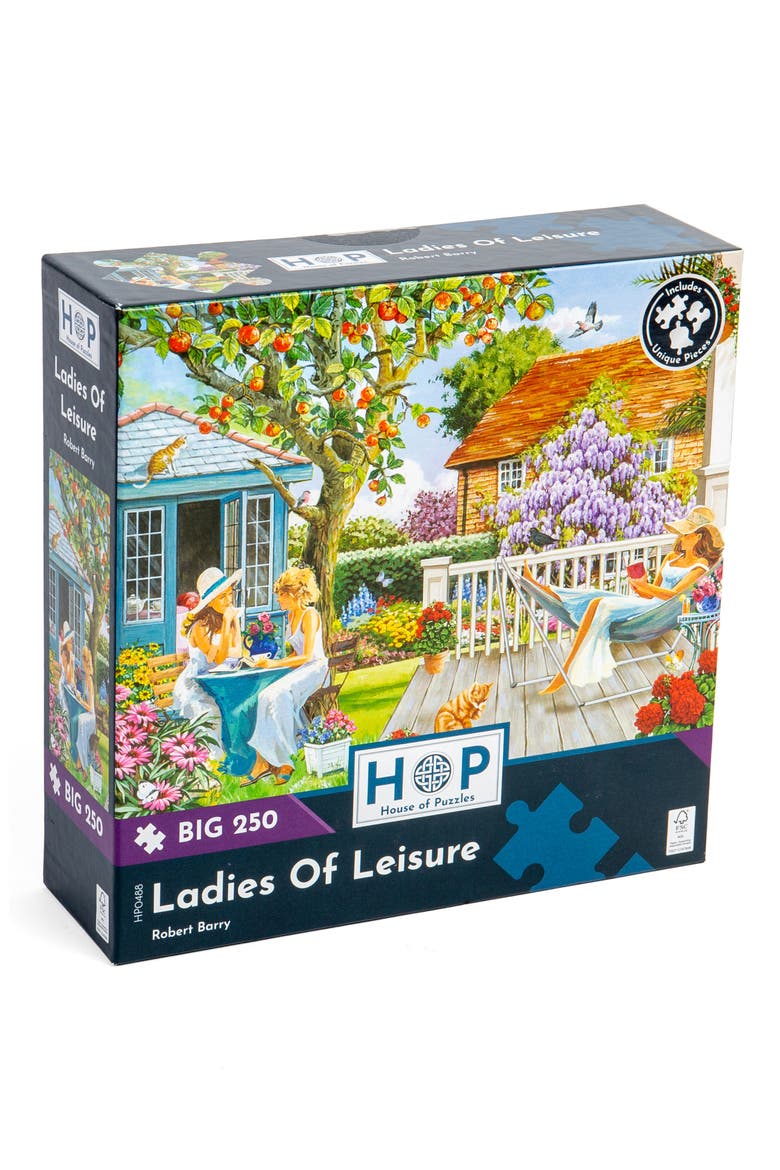 Ladies of Leisure Big 250-Piece Jigsaw Puzzle, Main, color, NONE