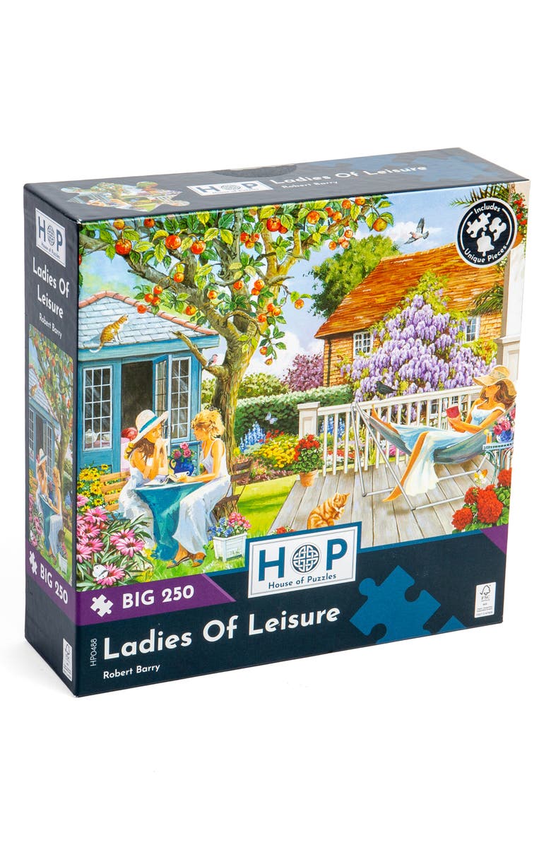 The House of Puzzles Ladies of Leisure Big 250-Piece Jigsaw Puzzle, Main, color,