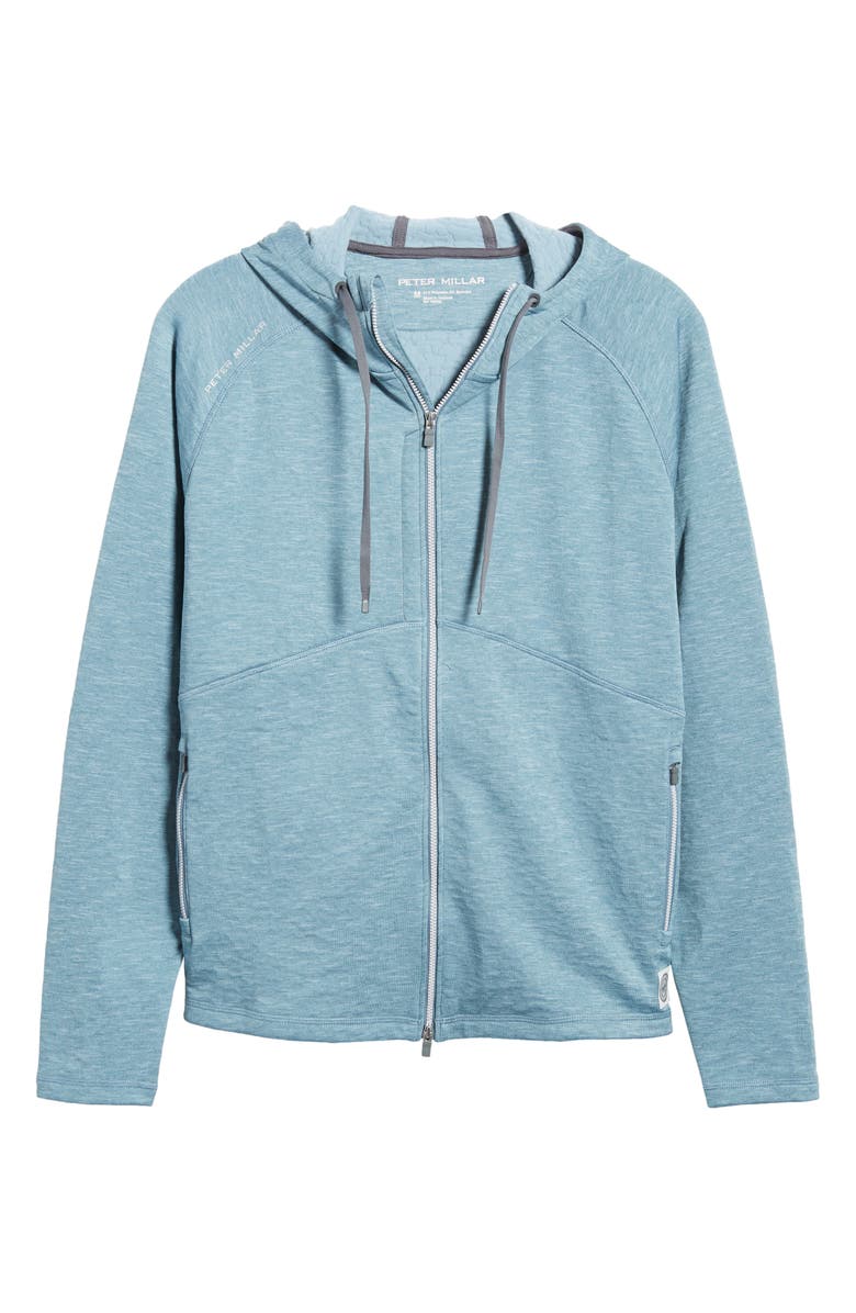 Peter Millar Eclipse Performance Zip Hoodie, Alternate, color, 