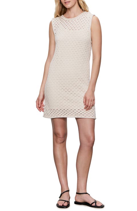 Summer Shell Open Stitch Minidress