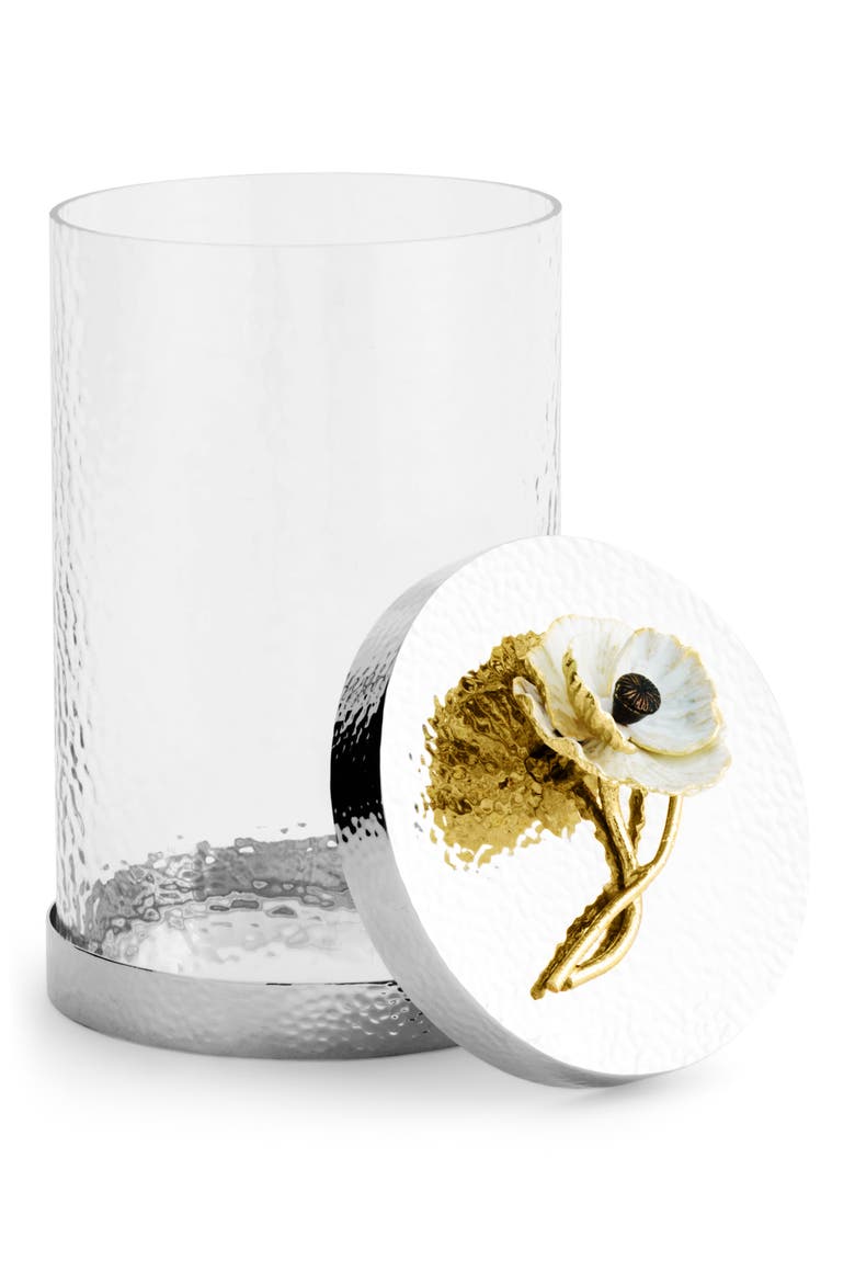 Anemone Medium Canister, Alternate, color, SILVER/ WHITE/ GOLD