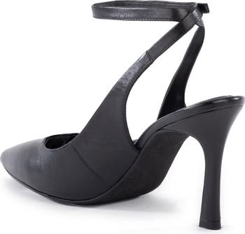 Girl Boss Ankle Strap Pointed Toe Pump